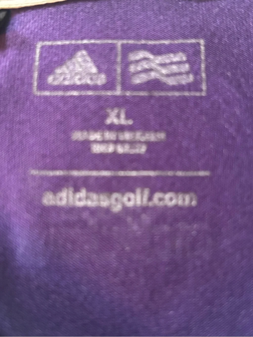 adidas Purple, Aqua & Pink Striped Adizero Polo